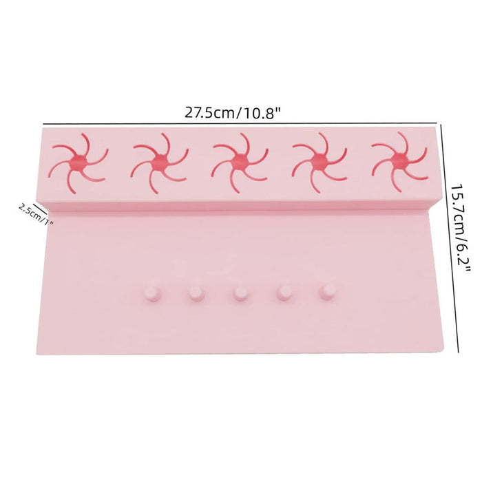 Onlimoni Silicone Cosmetic Nail Pad Nail Polish Holder Mat