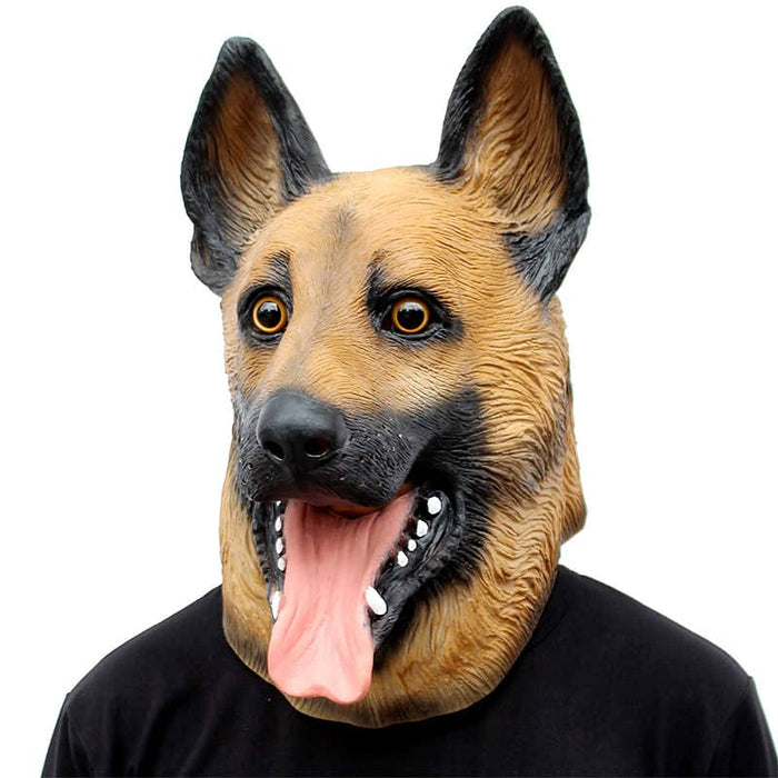 CreepyParty Halloween Party Dog Head Mask