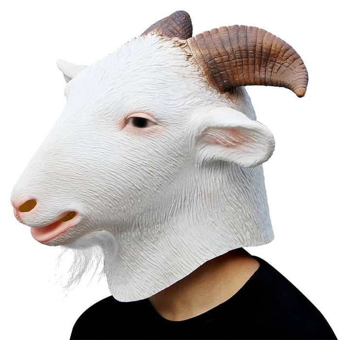 CreepyParty Halloween Party Goat Mask