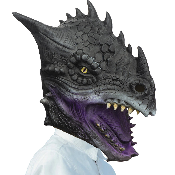 CreepyParty Dragon Mask Scary Fancy Dress
