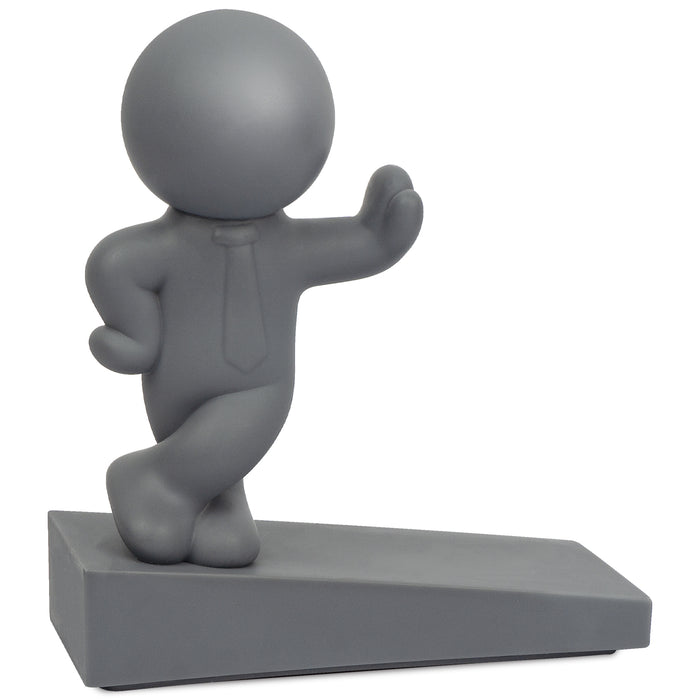 Door Stopper Cute, Decorative Doorstop to Hold Your Door Open, Gray (1 pcs)