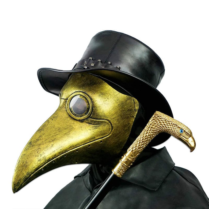Golden Bird Beak Mask