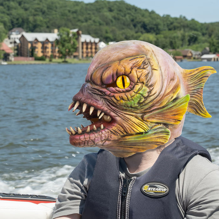 CreepyParty Piranha Fish Mask