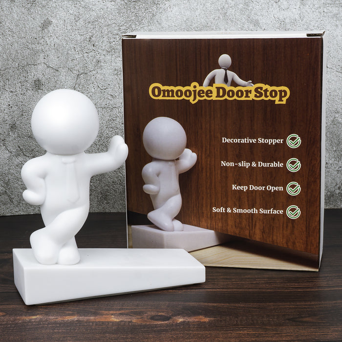 Cute Door Stop, Decorative and Sturdy, Well Designed Buddy Door Stopper, Effective to Hold Your Door Open (1 pcs)