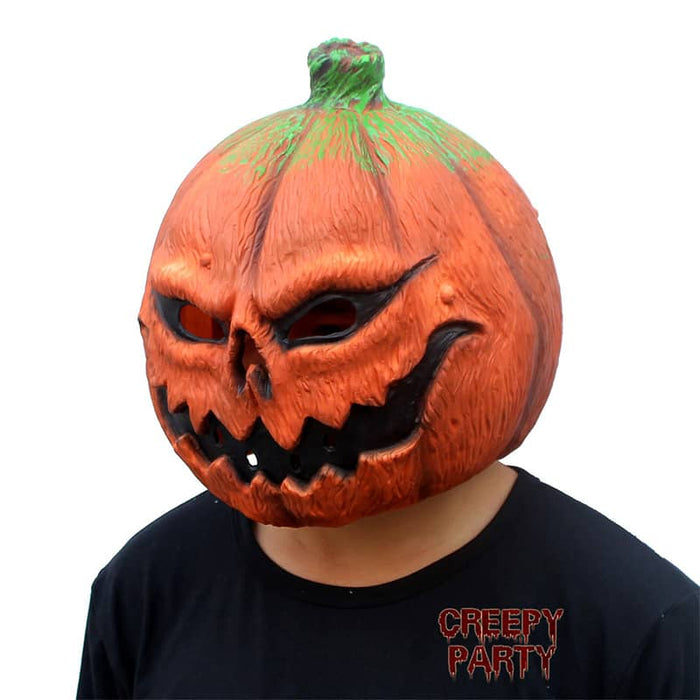 CreepyParty Halloween Costume Pumpkin Mask