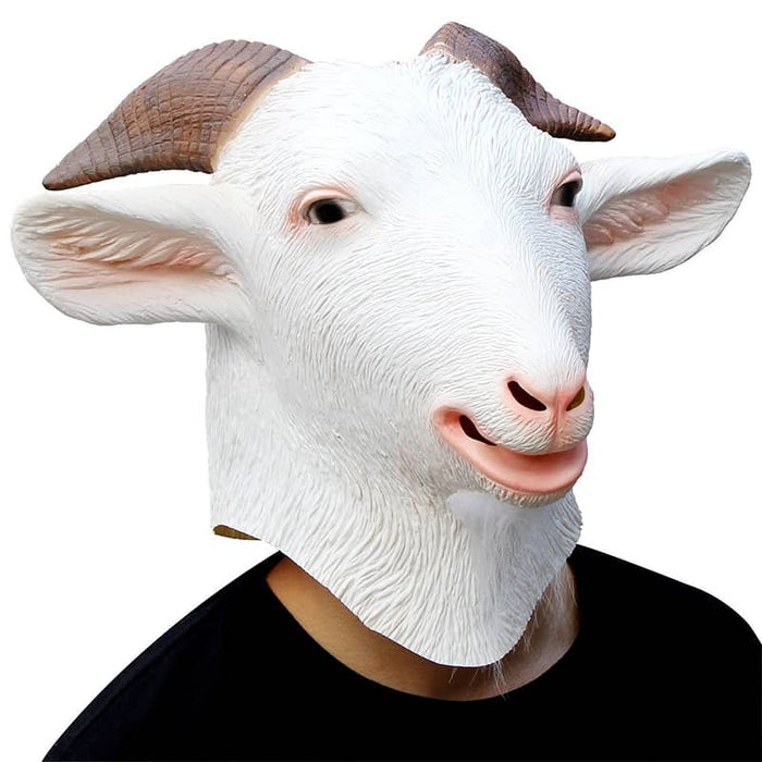 CreepyParty Halloween Party Goat Mask