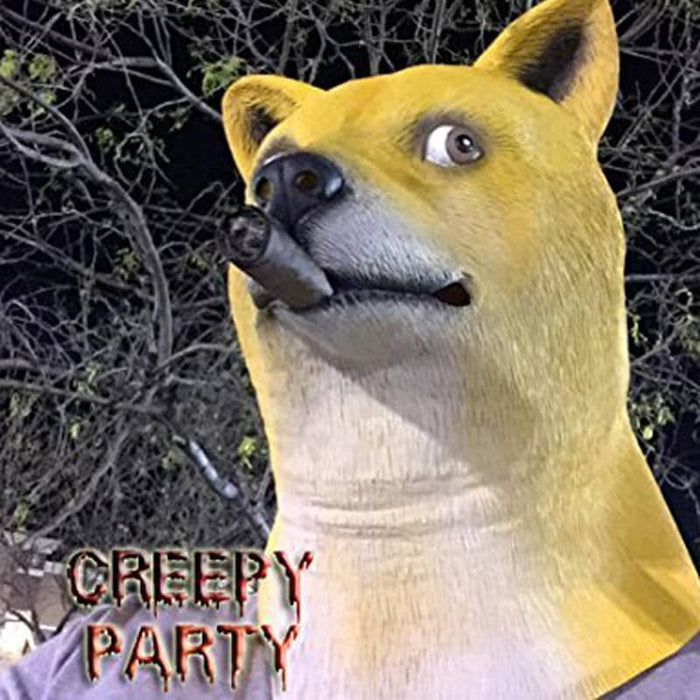 CreepyParty Halloween Costume Party Shiba Dog Masks