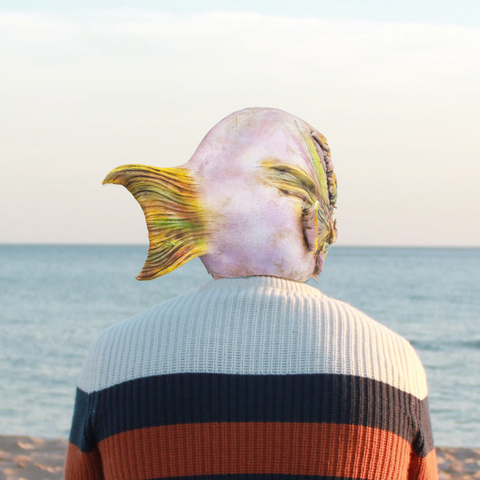 CreepyParty Piranha Fish Mask