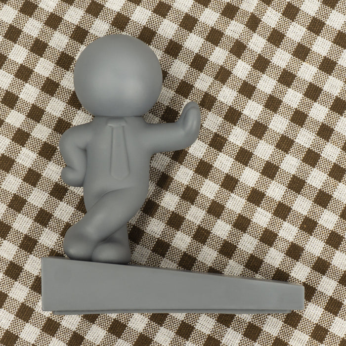 Door Stopper Cute, Decorative Doorstop to Hold Your Door Open, Gray (1 pcs)