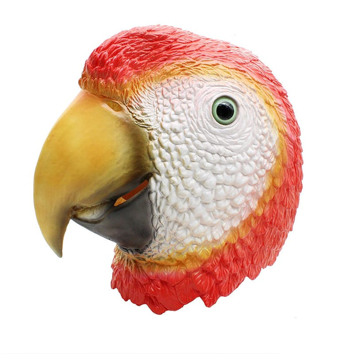 Red Parrot Mask for Halloween Costume Party