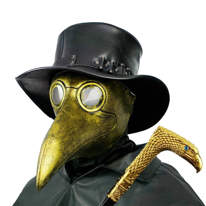 Golden Bird Beak Mask