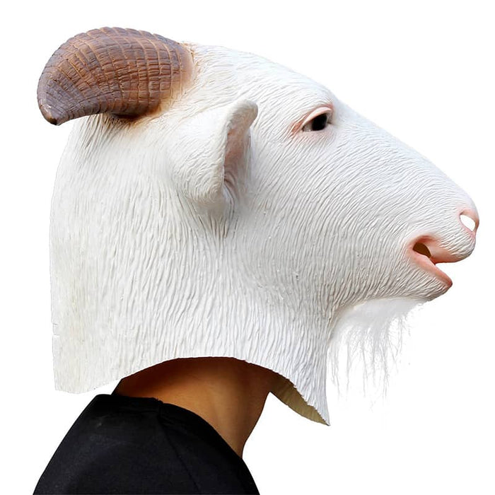 CreepyParty Halloween Party Goat Mask