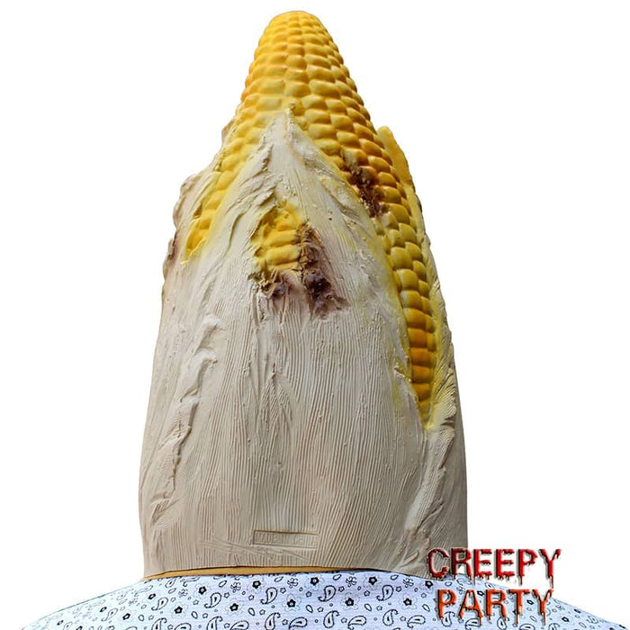 CreepyParty Vegetables Corn Head Mask for Halloween