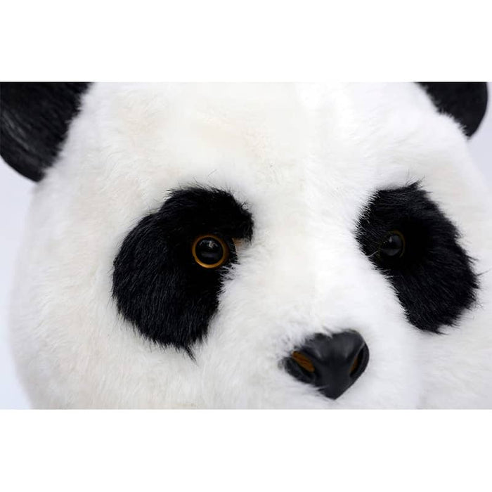 CreepyParty Plush Panda Mask for Christmas
