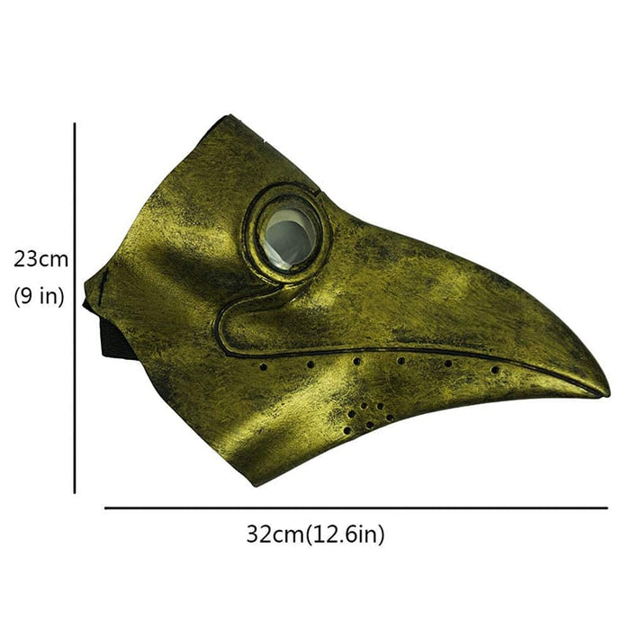 Golden Bird Beak Mask
