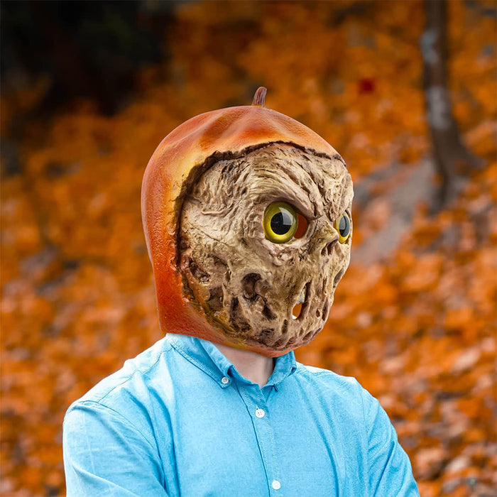 CreepyParty Skeleton Mask Apple Shape