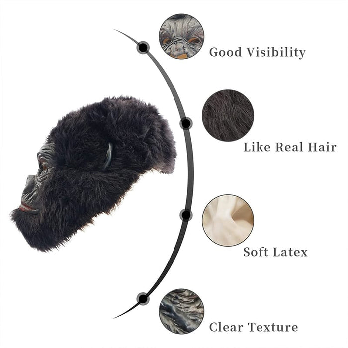 Gorilla Head Mask