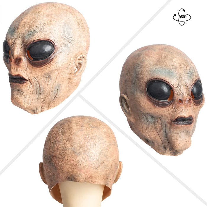 CreepyParty Alien Mask for Halloween
