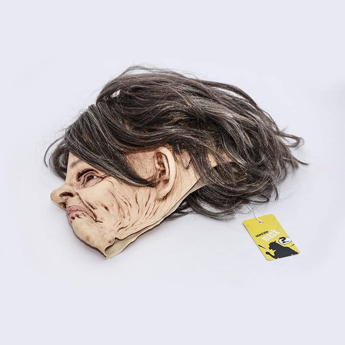 CreepyParty Halloween Old Lady Mask