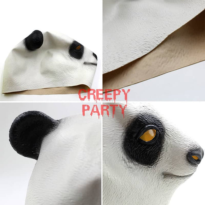 CreepyParty Panda Mask for Christmas