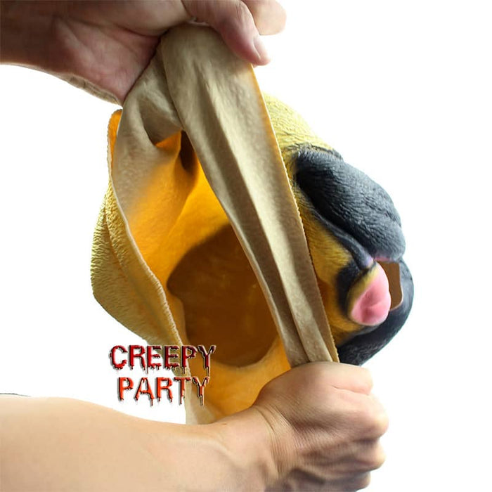 CreepyParty Halloween Dog Mask (Pug)