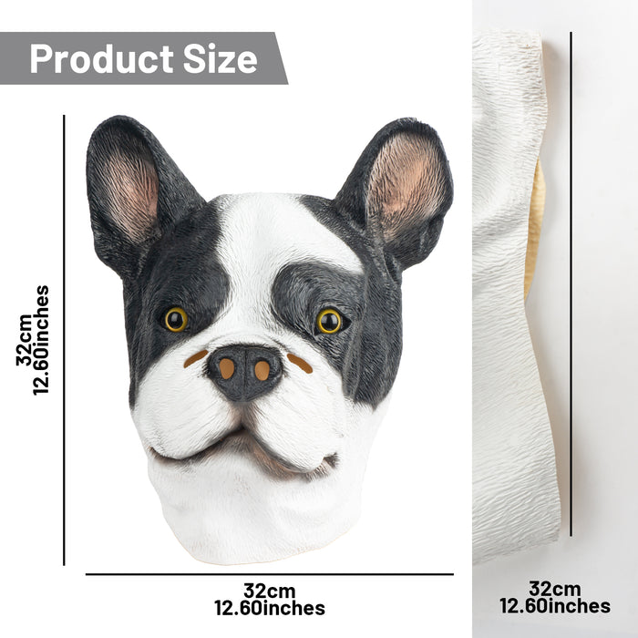 CreepyParty Boston Dog Terrier Mask