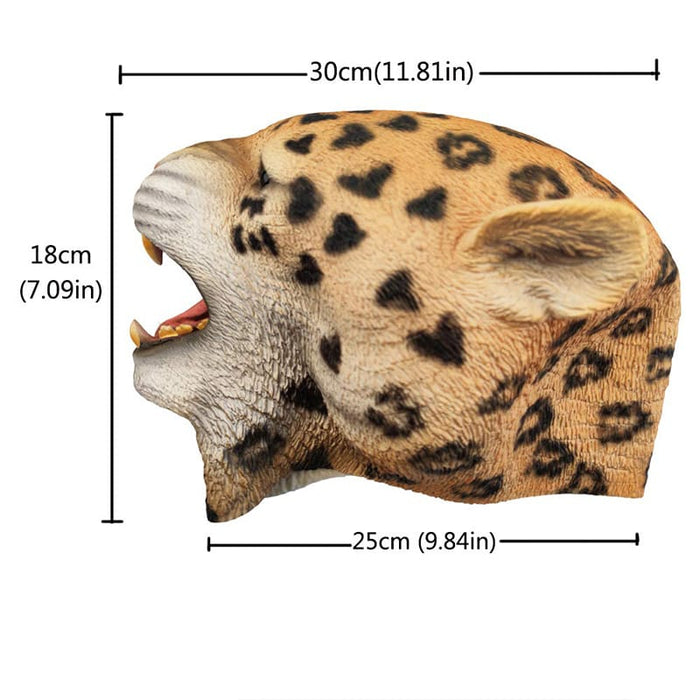 Leopard Mask for Halloween Carnival Costume Party