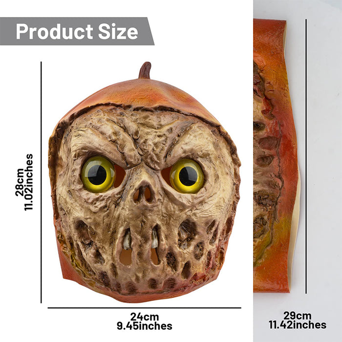 CreepyParty Skeleton Mask Apple Shape