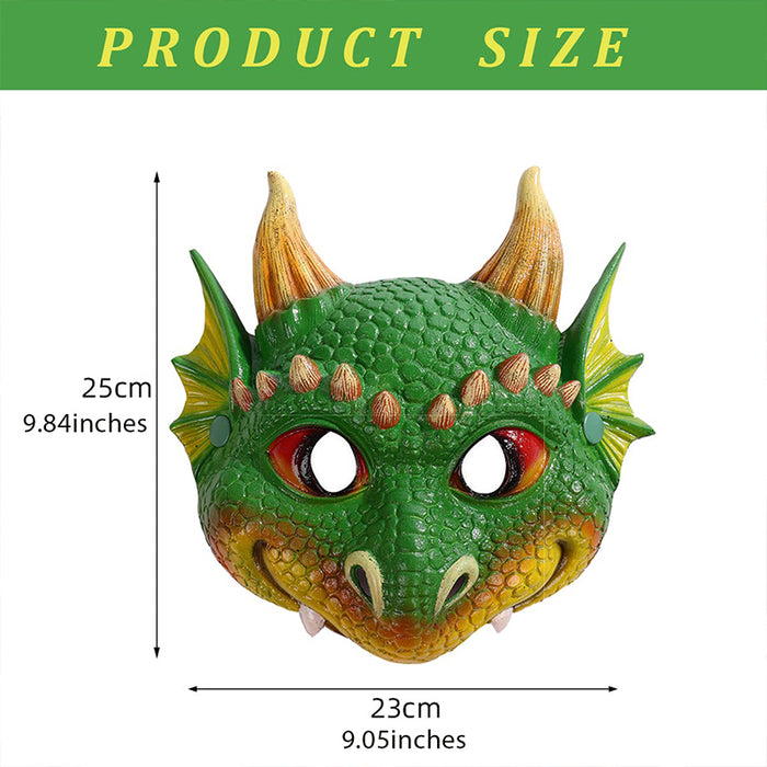 CreepyParty Dinosaur Masks for Kids