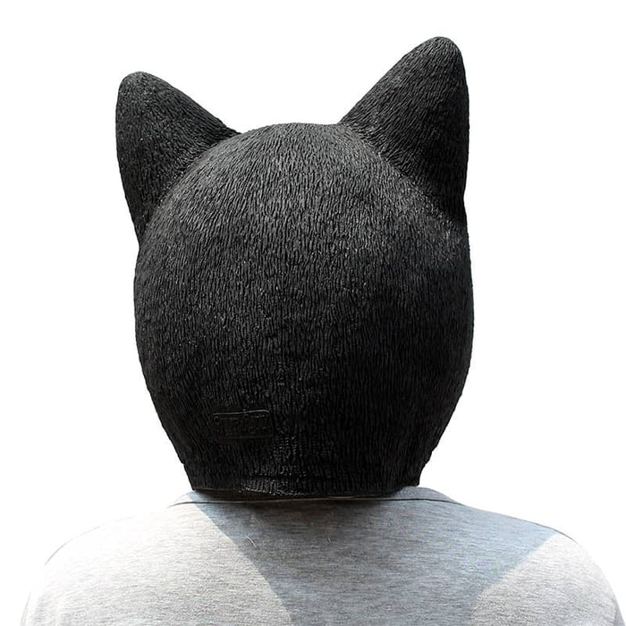 CreepyParty Black Cat Mask for Halloween Carnival Party