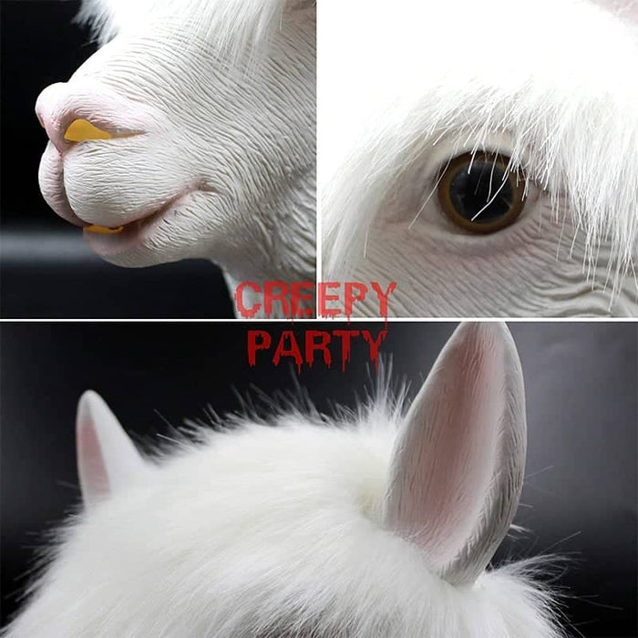CreepyParty Halloween Costume Party Alpaca Mask