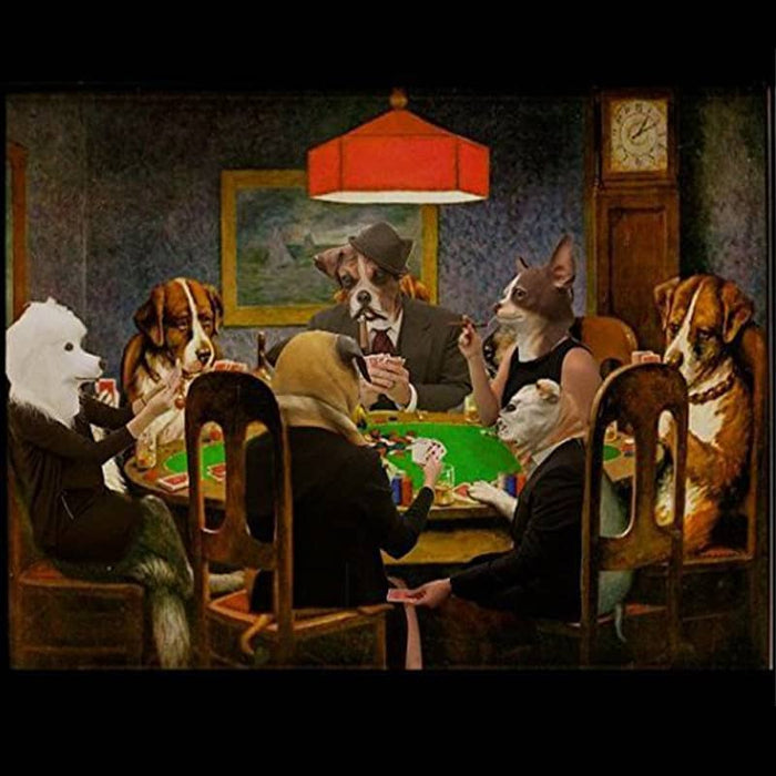 CreepyParty Halloween Costume White Poodle Masks