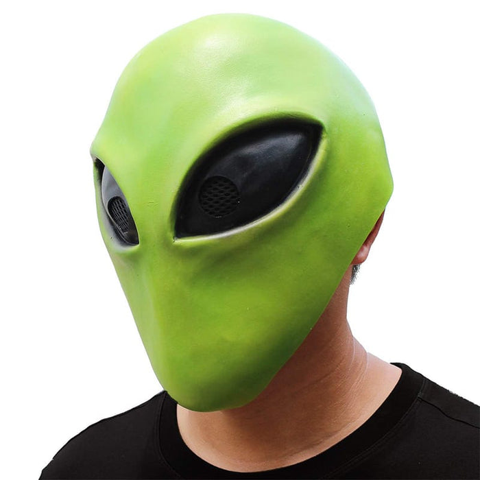 Area 51 Green Alien Mask