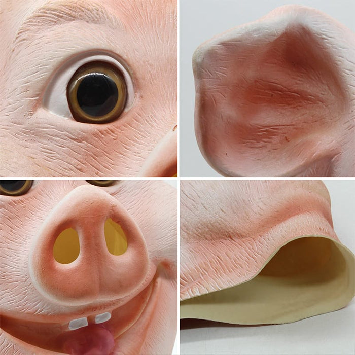 Funny Cute Happy Pig Mask