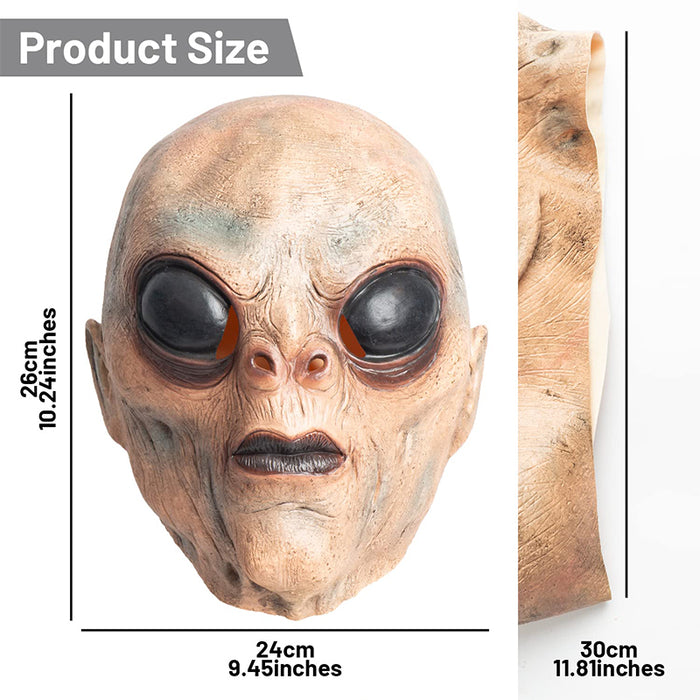 CreepyParty Alien Mask for Halloween