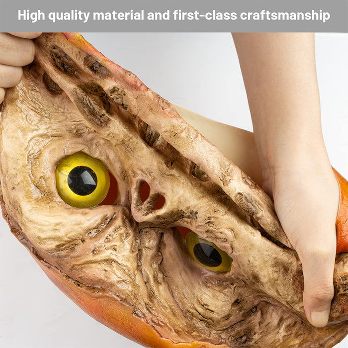 CreepyParty Skeleton Mask Apple Shape