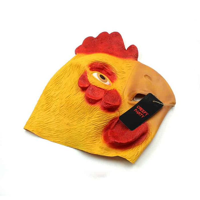 CreepyParty Halloween Rooster Mask (Chicken)