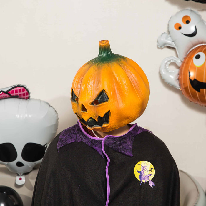 CreepyParty Halloween Costume Pumpkin Mask