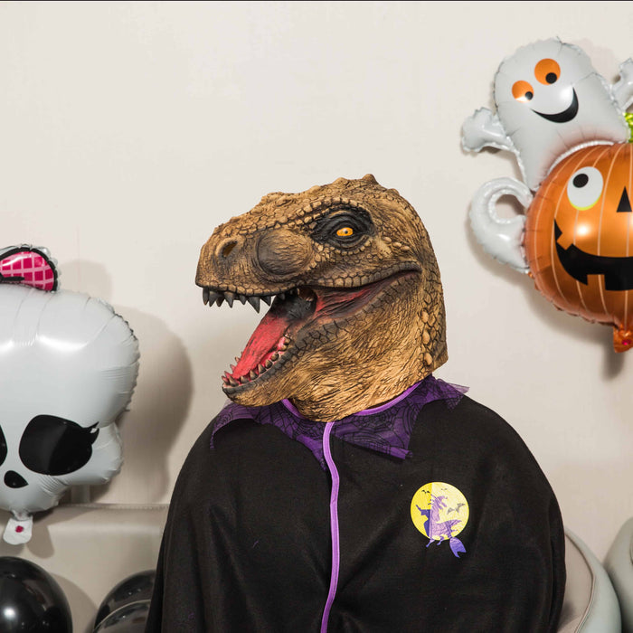 CreepyParty Halloween Costume Jurassic Dinosaur Mask
