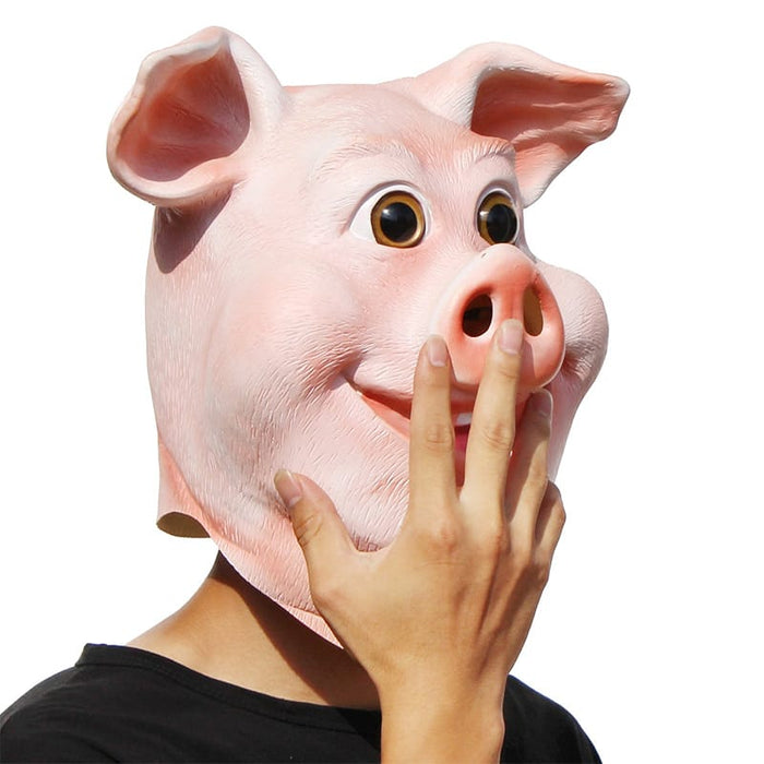Funny Cute Happy Pig Mask