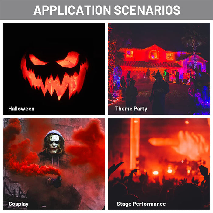 CreepyParty Skeleton Mask Apple Shape