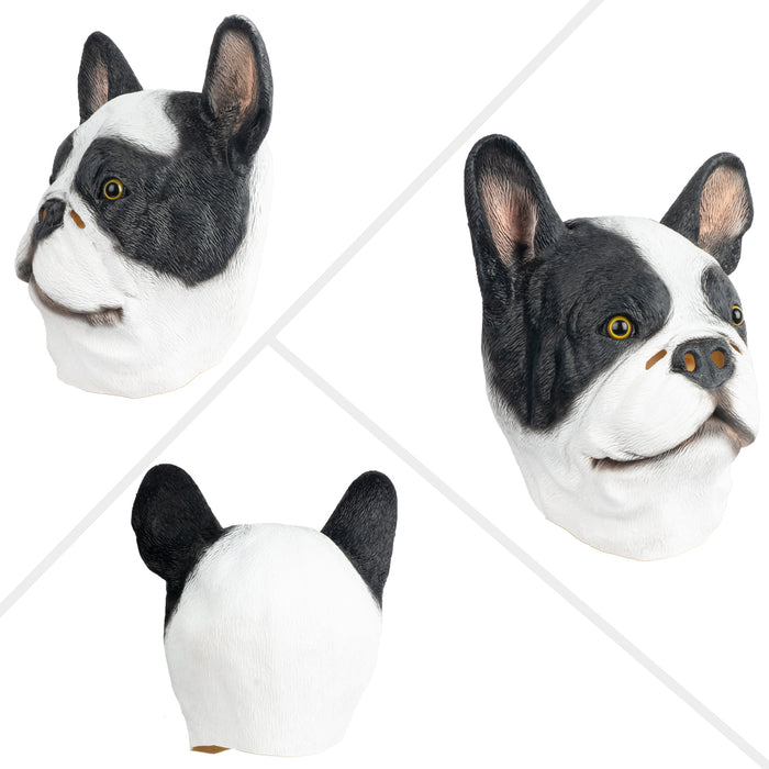 CreepyParty Boston Dog Terrier Mask