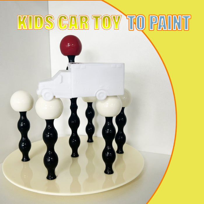 Kipshopin DIY Toy Cars Paint Your Own Car Birthday Party presents for Kids Boys