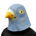 CreepyParty Halloween Costume Blue Pigeon Mask