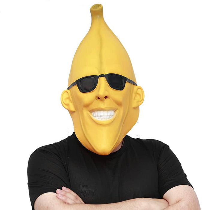 CreepyParty Halloween Costume Party Banana Mask