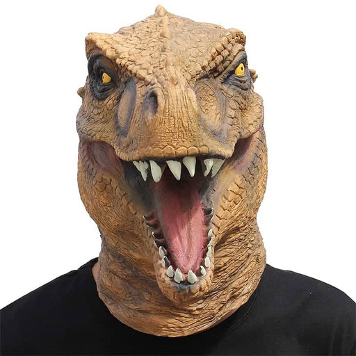 CreepyParty Halloween Costume Jurassic Dinosaur Mask