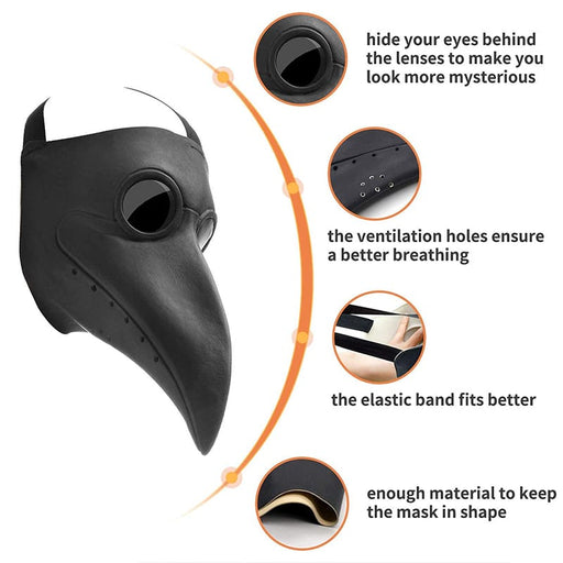 Bird Beak Steampunk Mask