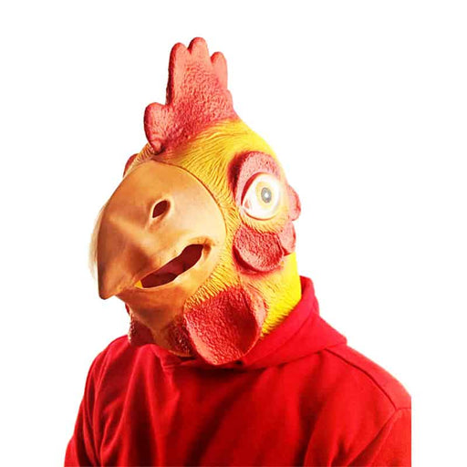 CreepyParty Halloween Rooster Mask (Chicken)
