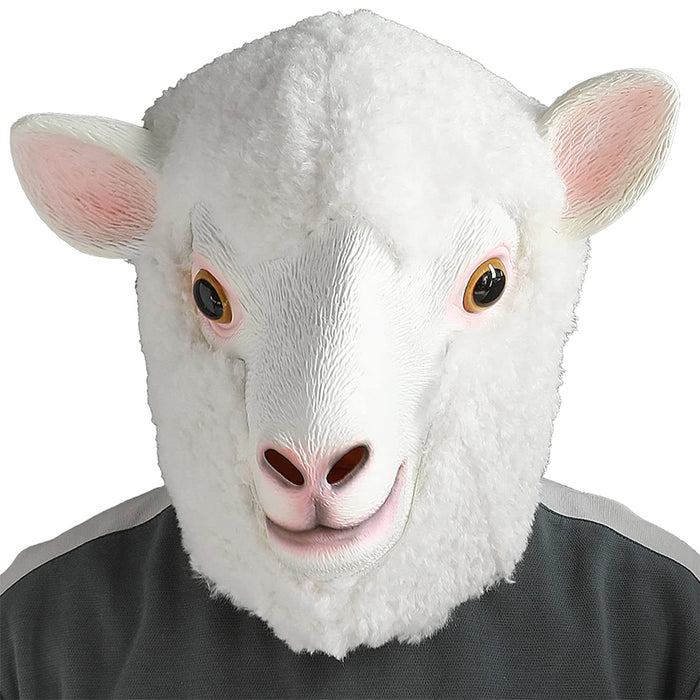 CreepyParty Sheep Masks for Halloween Carnival Birthday