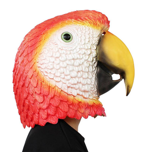 Red Parrot Mask for Halloween Costume Party